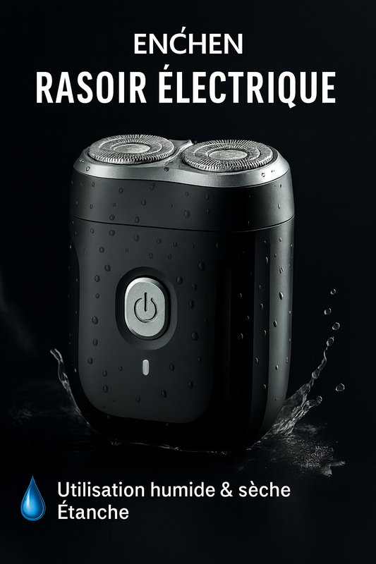 MiniShave™ – Rasoir Compact, Puissant & Étanche 💦