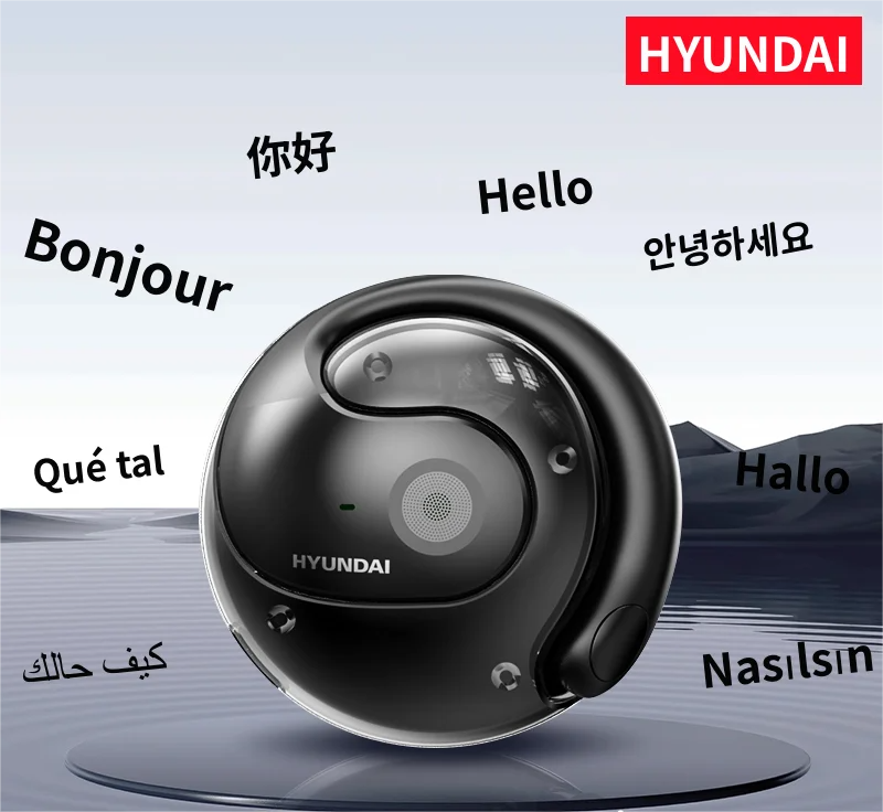 HYUNDAI - Écouteurs Traducteurs IA : 75+ Langues en Temps Réel 🌍