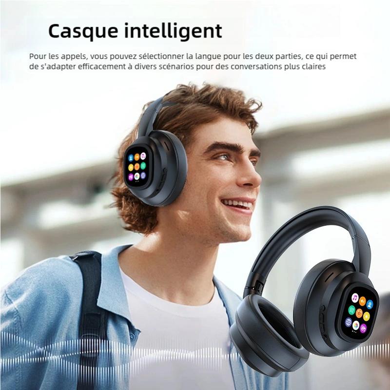 Casque Futuriste LED : Style, Autonomie & Son Immersif