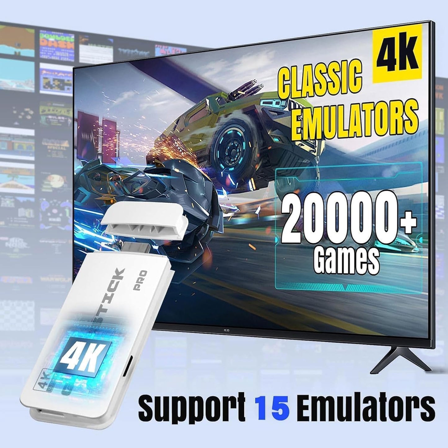 RetroPlay™ – 21 000 Jeux Rétro, Plaisir Infini 🎮