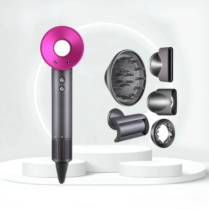 💨 Sèche-Cheveux Turbo Ionic™ – Séchage 3x Plus Rapide & Cheveux Brillants
