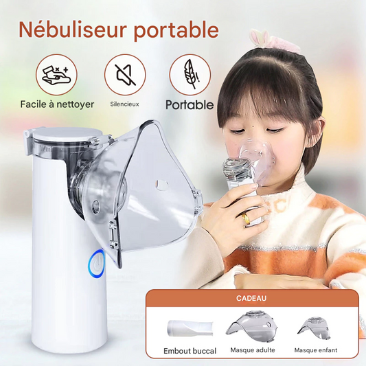 Nébuliseur Anti-Asthme & Toux - Rechargeable USB